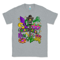 Heather Grey new orleans mardi gras Classic Tee - LillyAllenDesigns