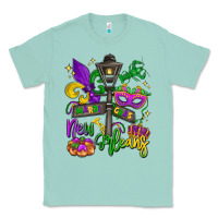 Seafoam new orleans mardi gras Classic Tee - LillyAllenDesigns