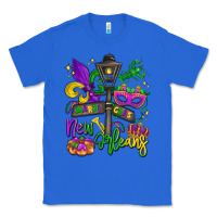 True Royal new orleans mardi gras Classic Tee - LillyAllenDesigns