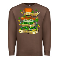 Chestnut buy me green beer and tell me ı am pretty Premium Sweatshirt - FaDigitalArtStudio