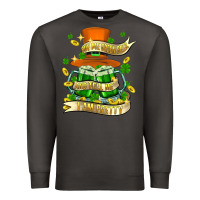Smoke buy me green beer and tell me ı am pretty Premium Sweatshirt - FaDigitalArtStudio