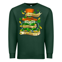 Sports Green buy me green beer and tell me ı am pretty Premium Sweatshirt - FaDigitalArtStudio