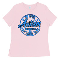 Bubblegum Pink autism awareness Ladies Tee - MaliasSmallBusiness