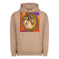 Pigment Burro Halloween Pomeranian Dog Urban Hoodie - LillyAllenDesigns