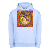 Pigment Grape Ice Halloween Pomeranian Dog Urban Hoodie - LillyAllenDesigns