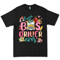 Black best bus driver ever Premium Tee - MaliasSmallBusiness