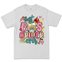 Dove Grey best bus driver ever Premium Tee - MaliasSmallBusiness
