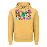 Vintage Mustard nurse Vintage Hoodie - LillyAllenDesigns