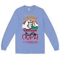 Colony Blue Being A Dad Is An Honor Being Papa Is Priceless Long Sleeve Tee - Bettercallsaul