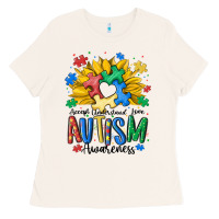 Bone accept understand love awareness Ladies Tee - MaliasSmallBusiness
