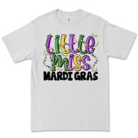 Dove Grey little miss mardi gras Premium Tee - MaliasSmallBusiness