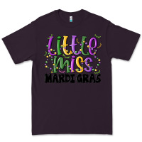 Plum little miss mardi gras Premium Tee - MaliasSmallBusiness