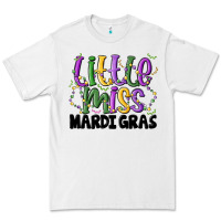 White little miss mardi gras Premium Tee - MaliasSmallBusiness