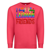Cardinal I Love My Lesbian Friends Premium Sweatshirt - BundleAndBundleShop