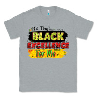 Heather Grey it's the black excellence for me Classic Tee - LillyAllenDesigns