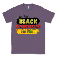 Lavender it's the black excellence for me Classic Tee - LillyAllenDesigns
