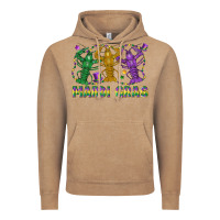 Vintage Coffee mardi gras crawfish Vintage Hoodie - LillyAllenDesigns