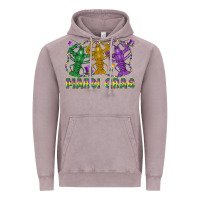 Vintage Zinc mardi gras crawfish Vintage Hoodie - LillyAllenDesigns