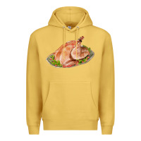 Antique Gold turkey fa element 1 Premium Hoodie - FaDigitalArtStudio