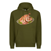 Army Green turkey fa element 1 Premium Hoodie - FaDigitalArtStudio