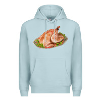 Blue Mist turkey fa element 1 Premium Hoodie - FaDigitalArtStudio