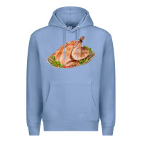 Colony Blue turkey fa element 1 Premium Hoodie - FaDigitalArtStudio