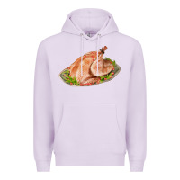 Lilac turkey fa element 1 Premium Hoodie - FaDigitalArtStudio