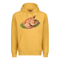Mustard turkey fa element 1 Premium Hoodie - FaDigitalArtStudio