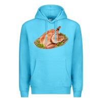 Ocean Blue turkey fa element 1 Premium Hoodie - FaDigitalArtStudio