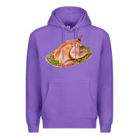 Purple turkey fa element 1 Premium Hoodie - FaDigitalArtStudio