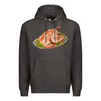 Smoke turkey fa element 1 Premium Hoodie - FaDigitalArtStudio