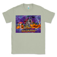Matcha Happy Halloween Raccoon Classic Tee - LillyAllenDesigns