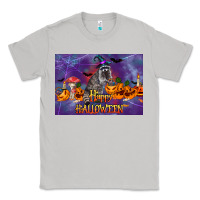 Moon Dust Happy Halloween Raccoon Classic Tee - LillyAllenDesigns