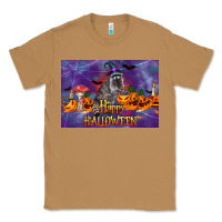 Toasted Coconut Happy Halloween Raccoon Classic Tee - LillyAllenDesigns