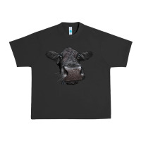 Pigment Black Black Angus Heifer Urban Heavy Tee - LillyAllenDesigns