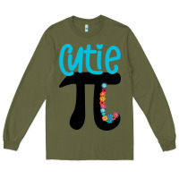 Army Green Cutie Pi Long Sleeve Tee - Bettercallsaul