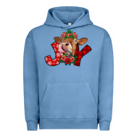 Pigment Pebble Blue joy Urban Hoodie - SublimationCraftShop