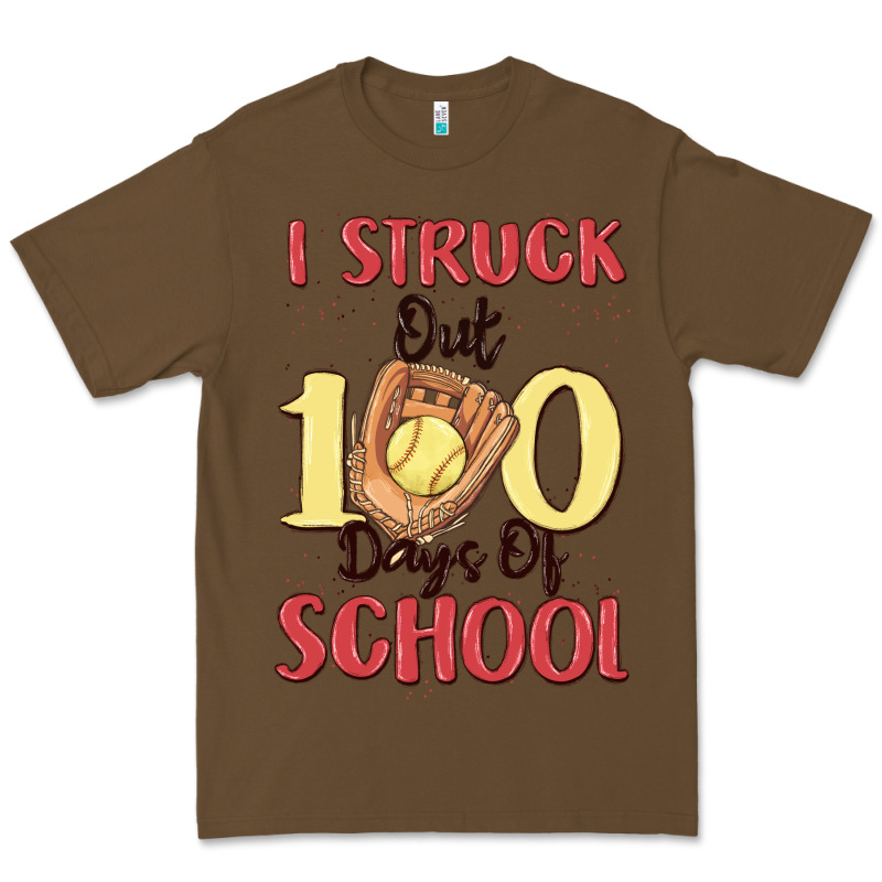 I Struck Out 100 Days Of School Premium Tee by MaliasSmallBusiness | Teevron