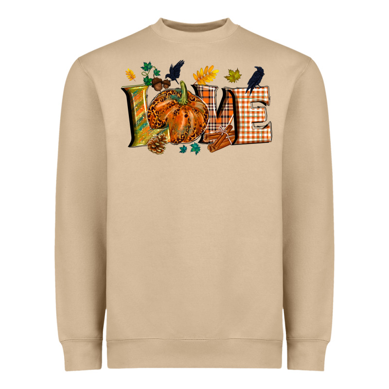 Fall Love Heavyweight Sweatshirt by NancyCooperArtShop | Teevron