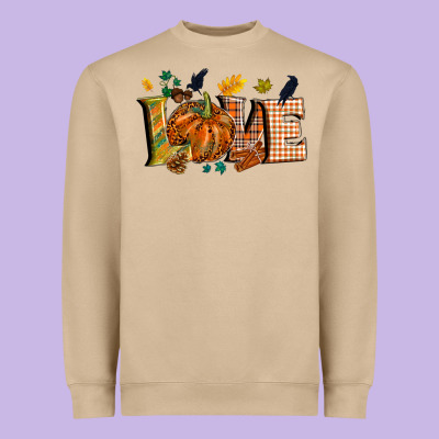 Fall Love Heavyweight Sweatshirt Designed By Nancycooperartshop