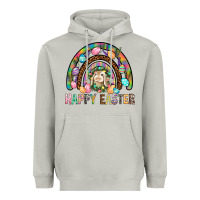 Moon Dust Happy Easter Rainbow Heavyweight Hoodie - BundleAndBundleShop