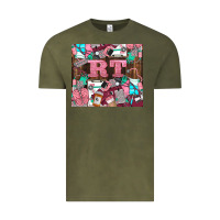 Vintage Olive rt Vintage Tee - LillyAllenDesigns