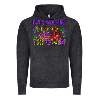 Vintage Black i m catchin if you re throwin Vintage Hoodie - LillyAllenDesigns