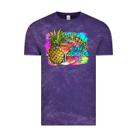Cloud Purple hello summer Vintage Tee - JahusDesignShop
