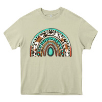 Mossy western rainbow Heavy Core Tee - Jasminsmagicworld