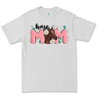 Dove Grey horse mom Premium Tee - MaliasSmallBusiness