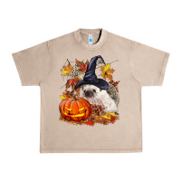 French Oak Halloween Hedgehog Urban Heavy Tee - LillyAllenDesigns