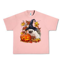 Salmon Halloween Hedgehog Urban Heavy Tee - LillyAllenDesigns