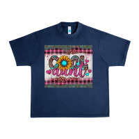 Navy cool aunt Urban Heavy Tee - JahusDesignShop