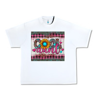 White cool aunt Urban Heavy Tee - JahusDesignShop